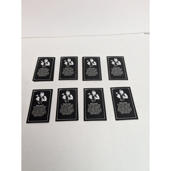 Monopoly Cheaters Edition 2017 Game Replacement Property Deed Cards Complete - Picture 4 of 5